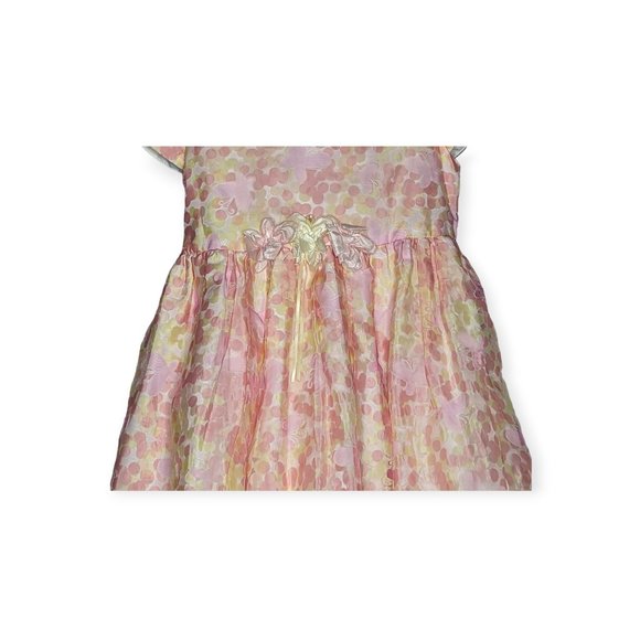 George Floral Short Sleeved Dress Size 6X - Picture 4 of 11